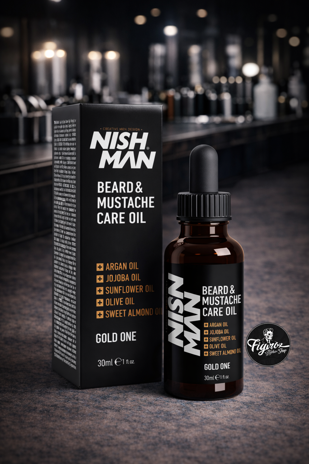 Aceite de barba NishMan 30ML