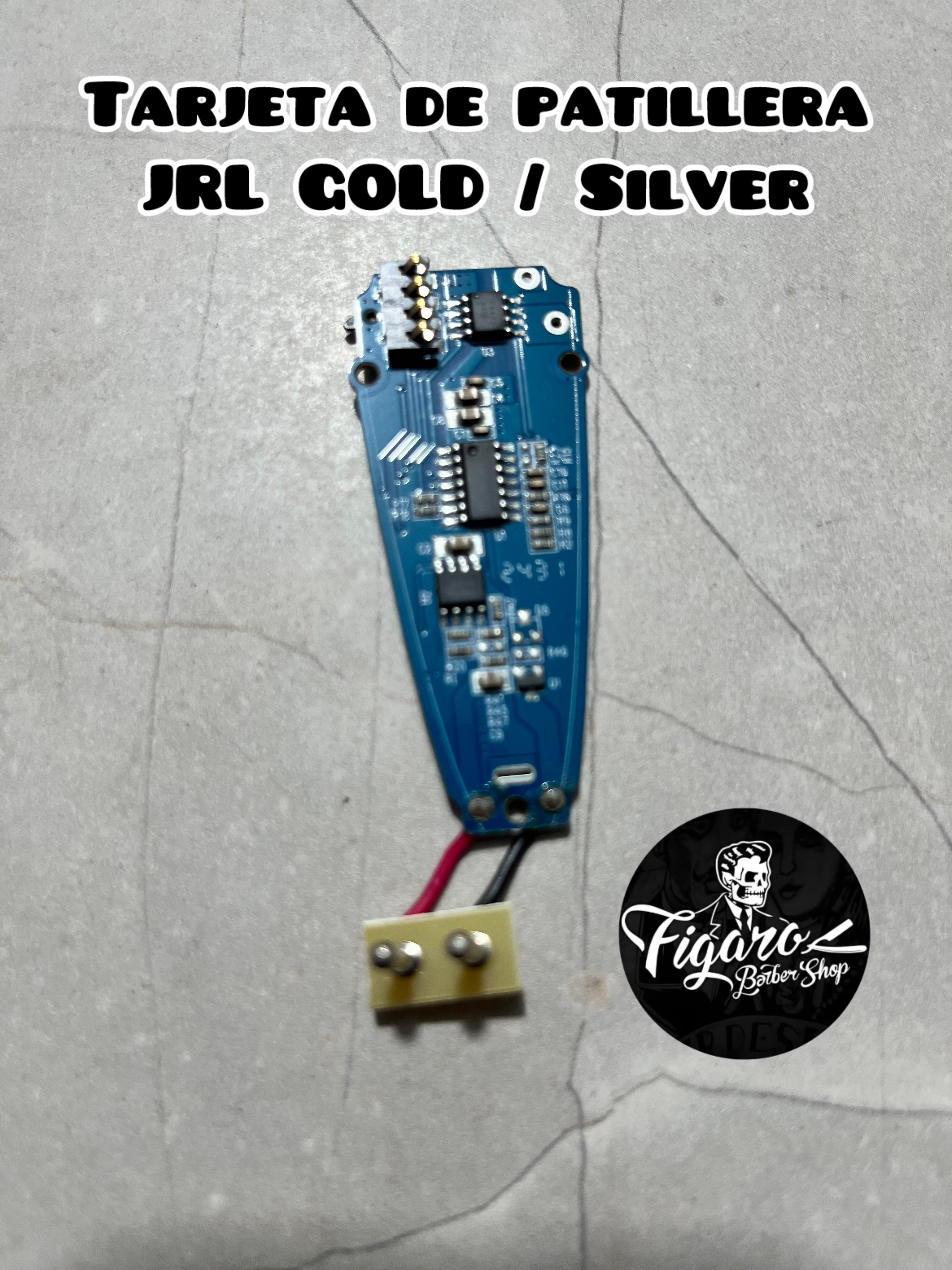 Tarjeta de patillera JRL Silver/Gold