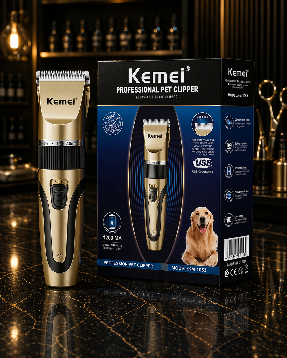 maquina kemei 19