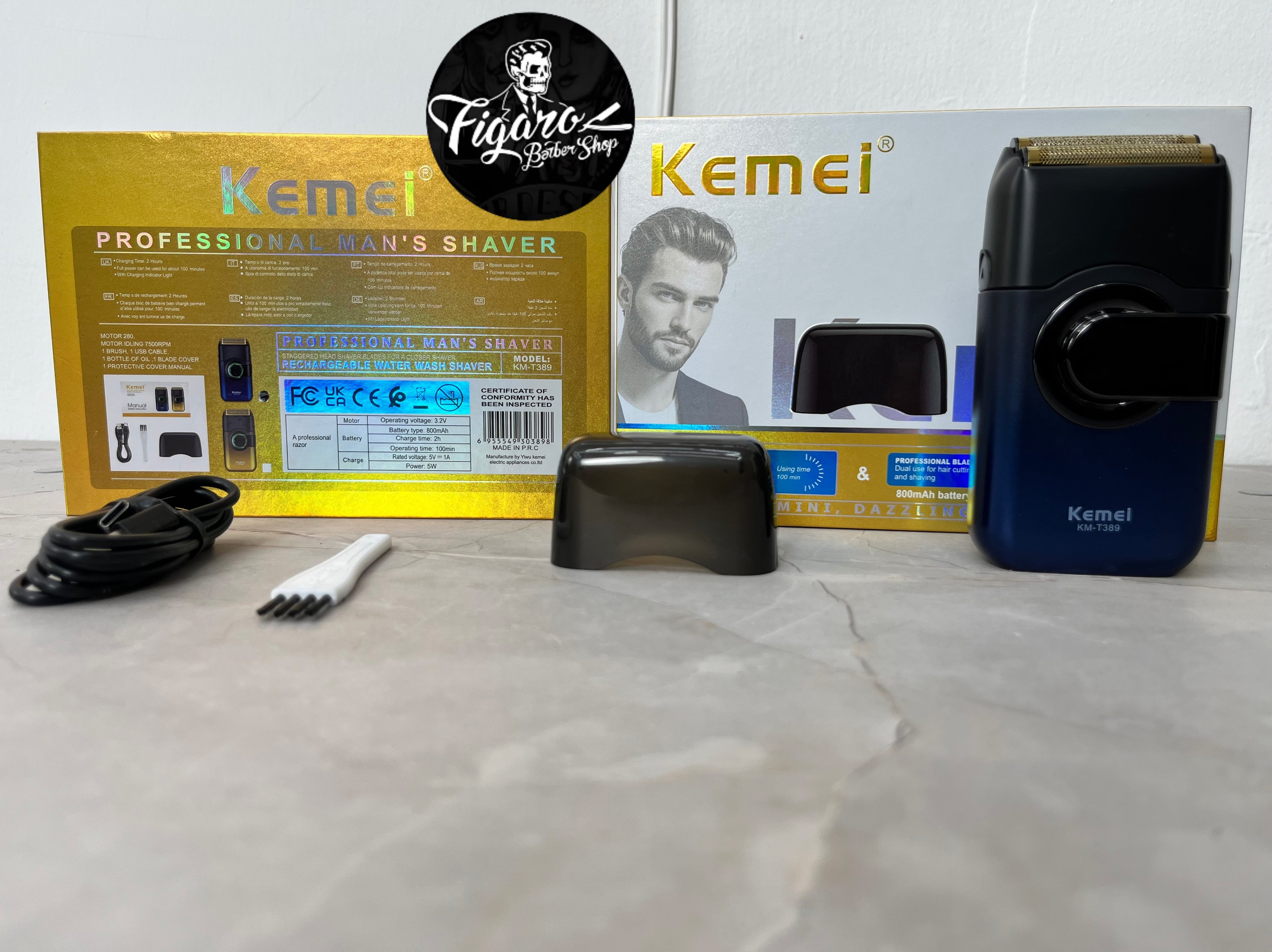 Shaver Kemei T389