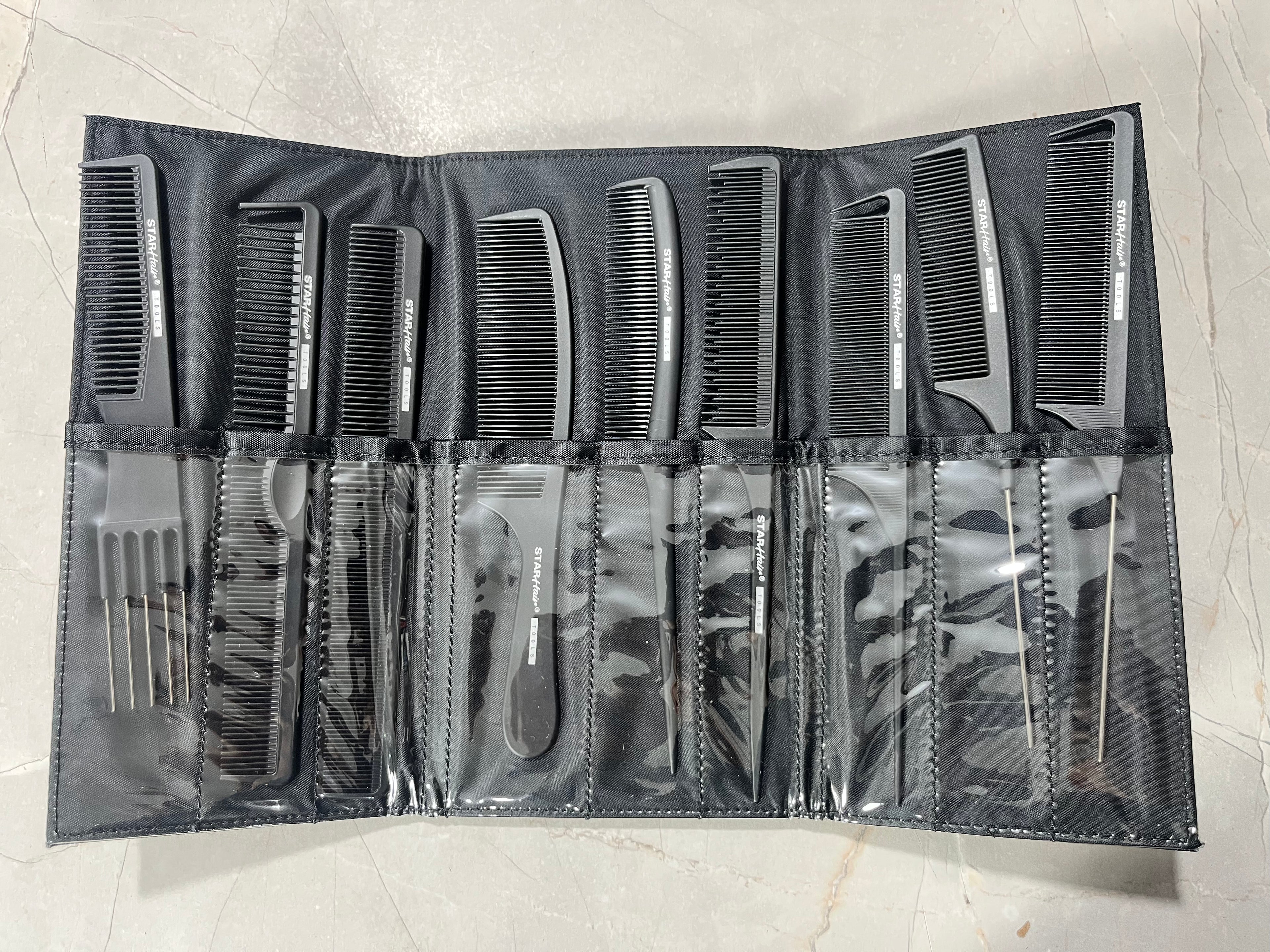 set de peinilla fibra de carbono starHair
