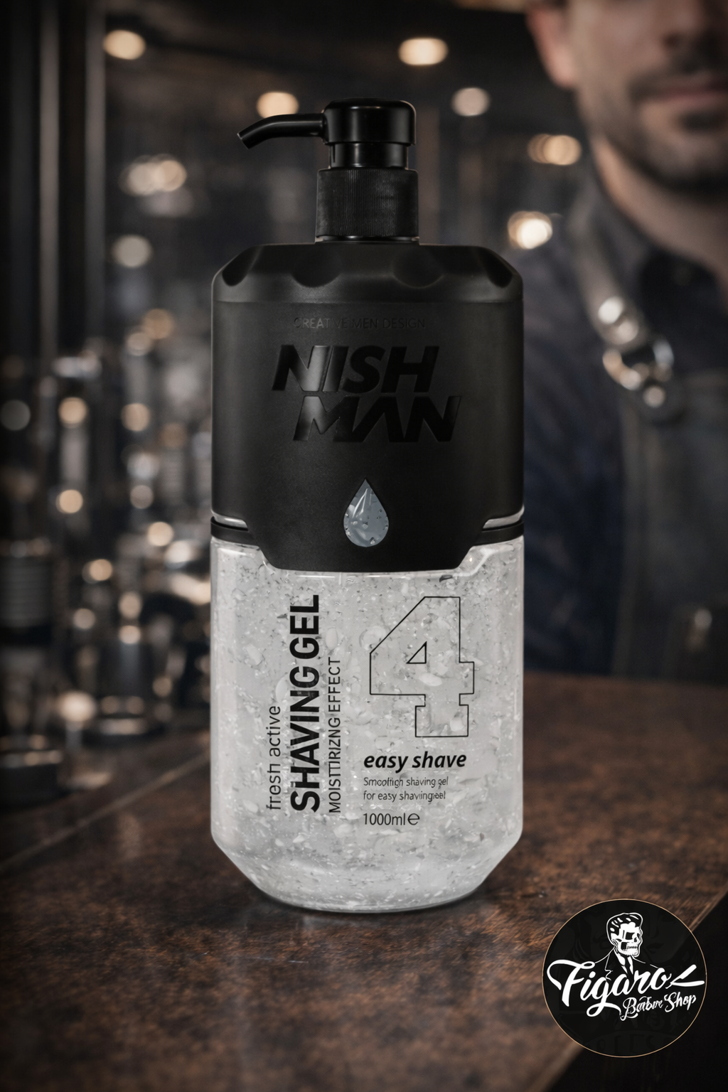 Shaving Gel 4 NishMan Litro