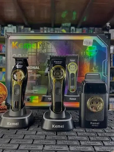 combo maquina kemei 8572