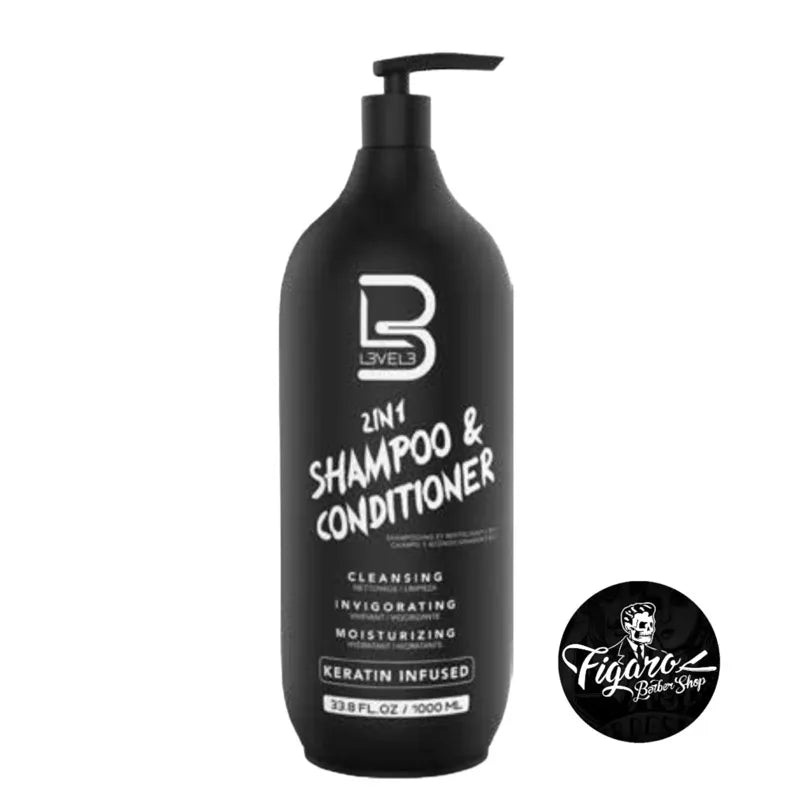 2 en 1 shampoo y acondicionador level3
