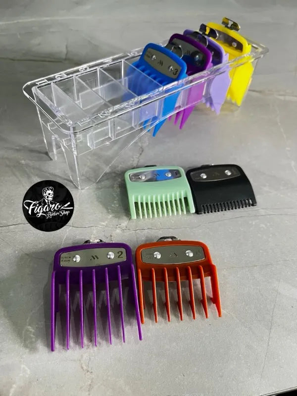 Juego de guías de colores con clip de metal